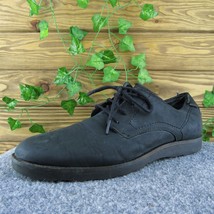 SKECHERS Mark Nason Men Sneaker Shoes Black Leather Lace Up Size 10 Medium - £19.46 GBP