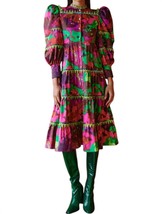 Celia B hasu dress in Purple Multi - £147.14 GBP