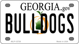 Bulldogs Georgia Novelty Mini Metal License Plate Tag - $14.95