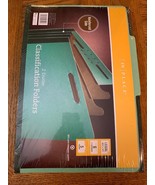 In Place Classification Folders Legal Size Green - $32.55