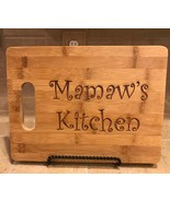 Mamaw&#39;s Kitchen - Laser Engraved Bamboo Cutting Board - £15.98 GBP+