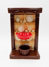 Yankee Candle China Hutch Brown Cabinet Tart Potpourri Essential Oils Warmer - £39.53 GBP