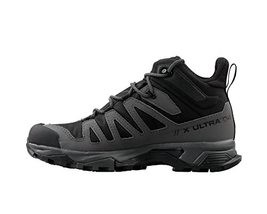 Salomon X Ultra 4 MID Gore-TEX Hiking Boots for Men, Black/Magnet/Pearl Blue, 7. - £190.19 GBP