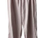 Victorias Secret   Womens Size  PJ Pants Pink White Stripe Soft Long Ban... - $10.83