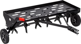 40-Inch Tow Behind Plug Aerator With Universal Hitch, Tow Plug, Farm And Garden - $324.99