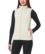 Kirkland Signature Womens Vest Cream Quilted Active Stretch Heavyweight - $828.56 MXN