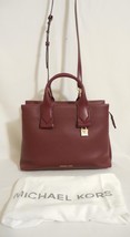 Michael Kors Rollins Large Pebbled Leather Satchel RP121 $368 - $232.31 CAD