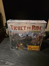 Ticket to Ride Europe Game Tunnels Ferries Train Stations Strategic New ... - $28.00