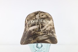 NOS Vintage Dukes The Root Control Experts Spell Out Camouflage Dad Hat Cap - £14.95 GBP