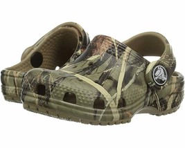 Crocs Classic Realtree Camo Kid&#39;s Clogs Asst TODDLER/BABY Sizes New 204624-260 - £19.92 GBP
