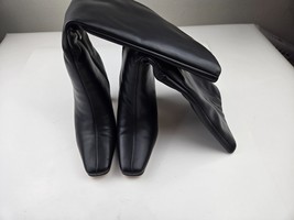 Womens Knee High Boots Round Toe Chunky High Heel Boots with Side Zipper... - $39.60