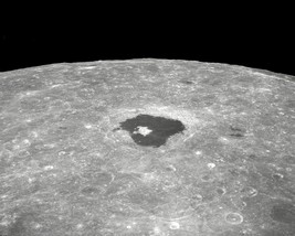 Tsiolkovskiy Crater on far side of Moon as seen from Apollo 8 Photo Print - £6.91 GBP