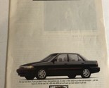1990 Mercury Tracer Vintage Print Ad Advertisement pa11 - £5.52 GBP