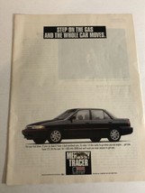 1990 Mercury Tracer Vintage Print Ad Advertisement pa11 - £5.41 GBP