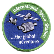 3.5&quot; SP-237 Nasa International Space Station Global Adventure Embroidered Patch - £23.28 GBP
