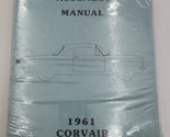 1961 Corvair Assembly Manual C7311 Chevrolet Chevy Unused Still Sealed - £19.00 GBP