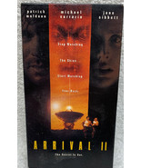 Arrival II - The Secret Is Out (1998) VHS sci-fi horror alien thriller s... - £6.59 GBP