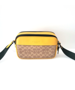 Coach CAX46 Graham Crossbody Signature Colorblock Bag Tan Buttercup - $2,793.54 MXN