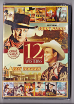 12 Westerns Featuring John Wayne And Roy Rogers DVD New Sealed 2 Disc Set - £7.73 GBP