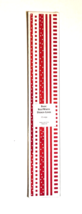 Creative Memories Scrapbooking Border Stickers Red White Lines Pack Lot of 12 - £5.57 GBP