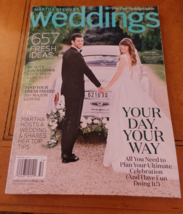 Martha Stewart Weddings Get Ready Guide Plan Your Way; Gowns; Beauty Win... - $18.00