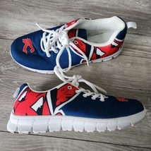 Cleveland Baseball Indians Tennis Athletic Shoes Chief Wahoo Fan Women&#39;s... - £10.17 GBP