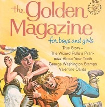 1968 Golden Magazine For Boys And Girls February Valentines Day Issue E88P - $32.50