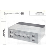 1957 NEWCOMB CO-1020 Amplifier Photofact MANUAL 7 Channel 20 Watt Amp CO1020 - $9.89
