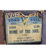 PLAYER PIANO ROLL VOCAL STYLE 12464 HOME OF THE SOUL V SONG ROLL - £8.92 GBP