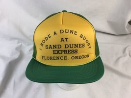 Vtg Oregon Sand Dunes Florence Oregon Hat Snapback Trucker Hat - £23.35 GBP