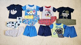 13PC Clothing Lot Spring/Summer Pajamas Toddler Boys Size 4T - £19.77 GBP