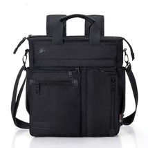 Backpack For Men Messenger Bag With Headphone Hole Waterproof Travel Han... - £61.07 GBP