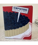 Temptations Junior League of Lansing 1984. 1st Ed. Binder Cookbook Recipes. - £26.95 GBP