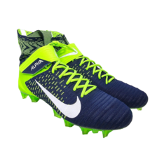 Nike Alpha Menace Elite 2 Football Cleats Men&#39;s Size 14 Navy BV2077-400 ... - $78.34