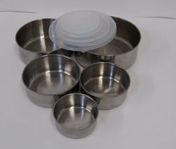 Grande Chef MB725 Stainless Steel Bowl Set 10 Piece Compact Storage image 2