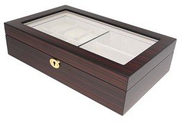 Decorebay seal brown sunglasses and jewelry Box Storage Organizer Men&#39;s ... - $69.99