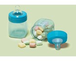 Blue Fillable Baby Bottle Party Favors 6 Per Packages New - $5.95