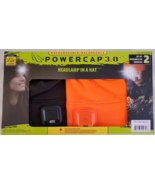 POWERCAP 3.0 Headlamp in a Hat Beanie Rechargable Set of 2 Black/Orange ... - $21.73