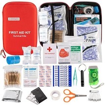 First Aid Kit Water-Resistant Emergency kit Emergency Survival Kit for H... - $38.35