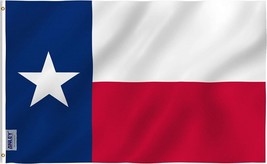 Anley Fly Breeze 3x5 Foot Texas State Flag Texas Flags Polyester - £5.63 GBP