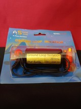 Ground Loop Isolation 20 AMP 20-20K HZ GL-201 Sound Live Isolator RCA co... - £7.03 GBP