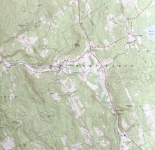 Map West Paris Maine USGS 1967 Topographic Vintage Geo 1:24000 27x22&quot; TOPO11 - £41.23 GBP