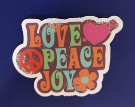 Love Peace Joy Sticker Decal - £3.20 GBP