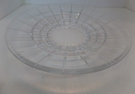 Mikasa Avenue Decorative Crystal Centerpiece Bowl 12&quot; Round Perfect Cond... - £19.55 GBP