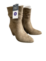 Universal Thread Cianna Ankle Boots Womans Size 6 Color Taupe (Tanish) - $24.74