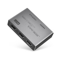 Hdmi Switcher 8K 60Hz 2 In 1 Out Hdmi Splitter Hdcp 2.3 With Audio 1X2 H... - £29.77 GBP