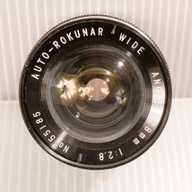 Rokunar 28mm f/2.8 Wide Auto Lens for Parts or Repair - £38.63 GBP