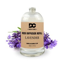 Daniella&#39;s Candles Reed Diffuser Oil Refill - Lavender Classic - 100mL/3.4Oz - £15.62 GBP