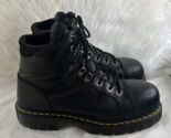 Dr. Doc Martens Steel Toe Safety Shoe Black ASTM F2413-11 Leather Boots,... - $70.13