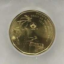 2016 (1916-) Canadian $1 Women&#39;s Right to Vote 100th Anniv Loonie Dollar Coin - £15.21 GBP